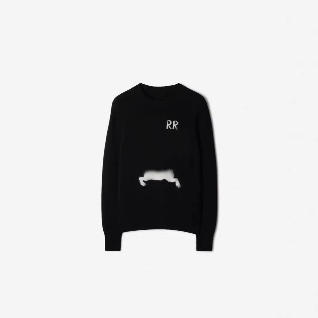 Burberry Wool Blend Knit Sweater