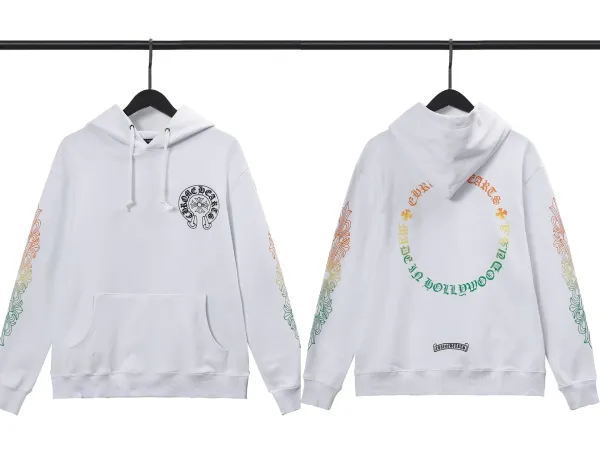 Chrome Hearts Cross Embroidered Black Hoodie - 6