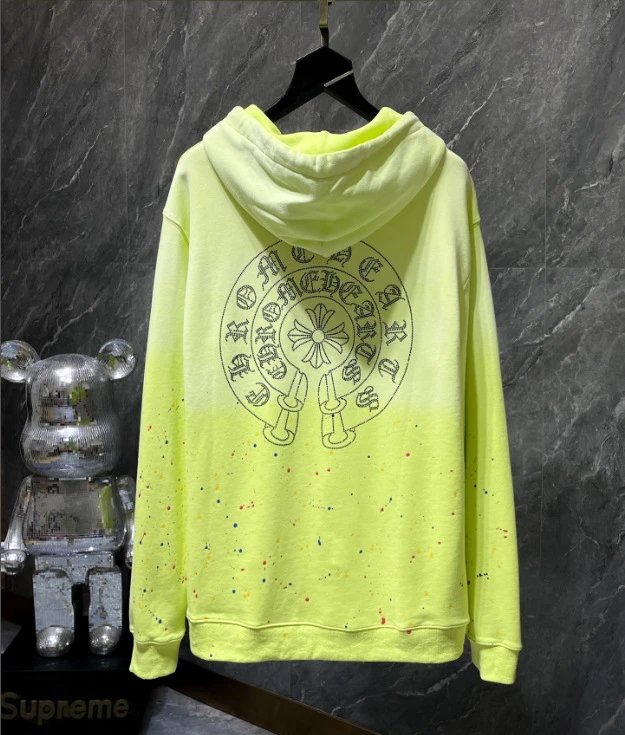 Chrome Hearts Cross Motif Hoodie White - 28