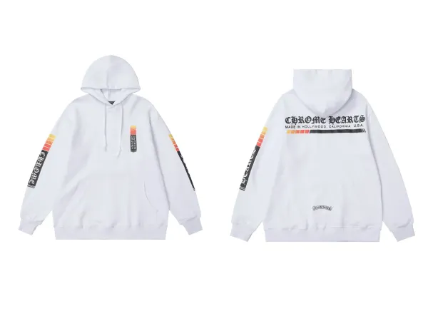 Chrome Hearts Cross Embroidered Black Hoodie - 17