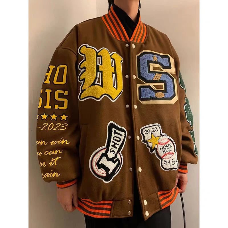 Baseball Jacket Heavy Embroidery