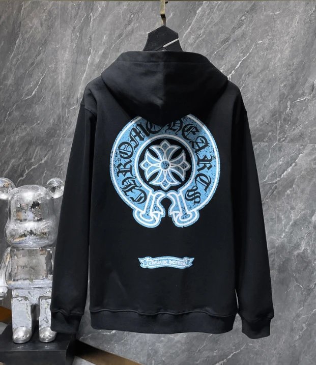 Chrome Hearts Cross Motif Hoodie White - 10