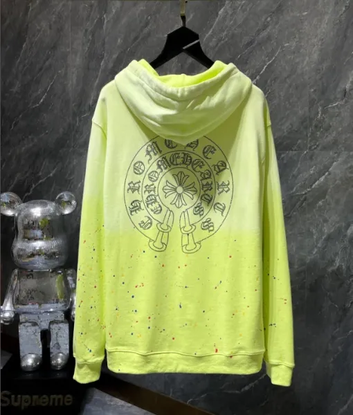 Chrome Hearts Cross Motif Hoodie White - 16