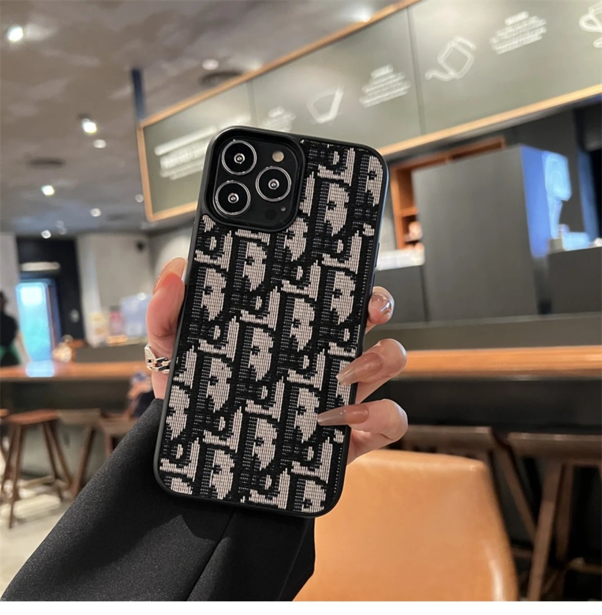 Dior Fabric iPhone Phone Case photo 4