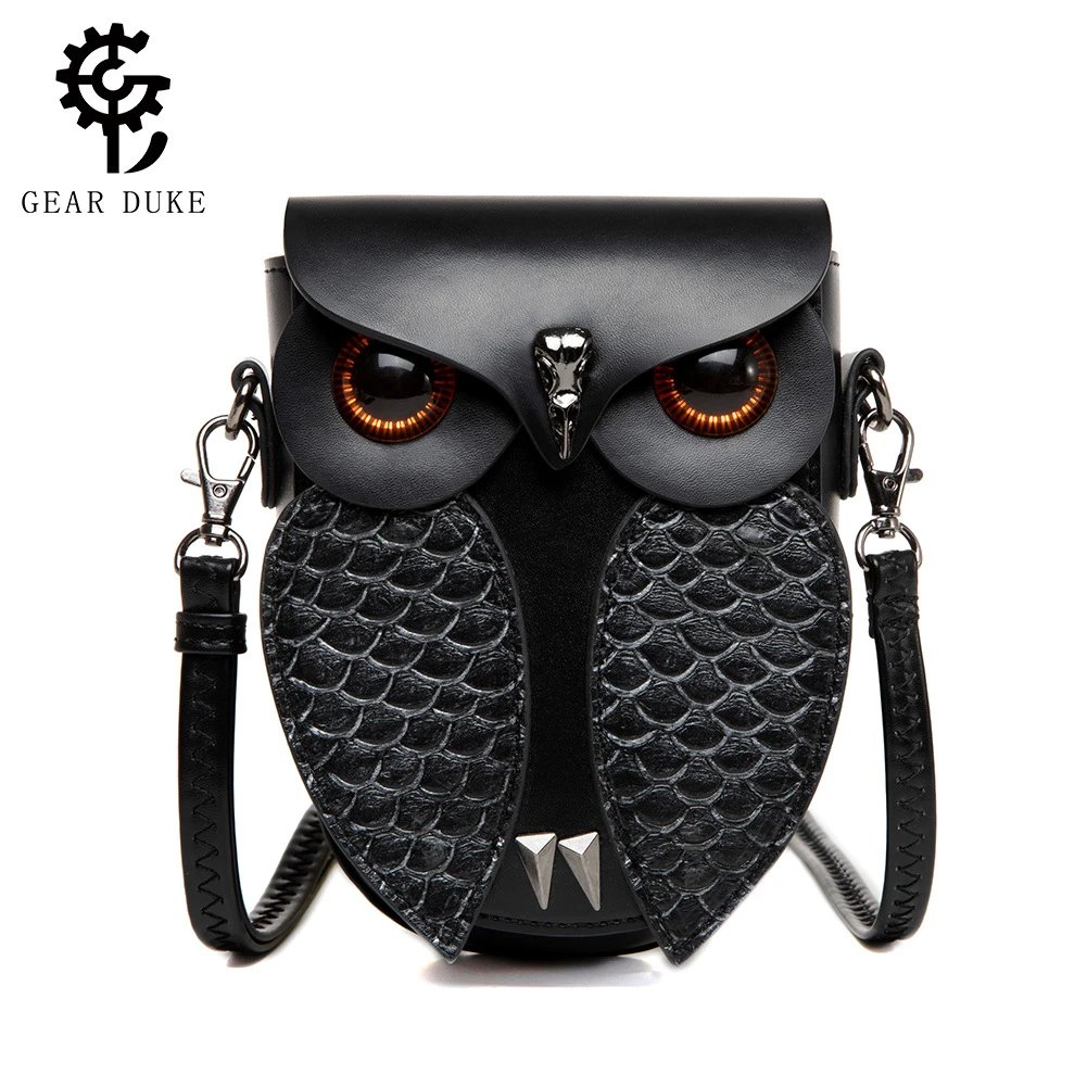 Punk One-Shoulder Crossbody Bag