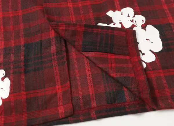 Burberry Check Print Floral Shorts Red - 16
