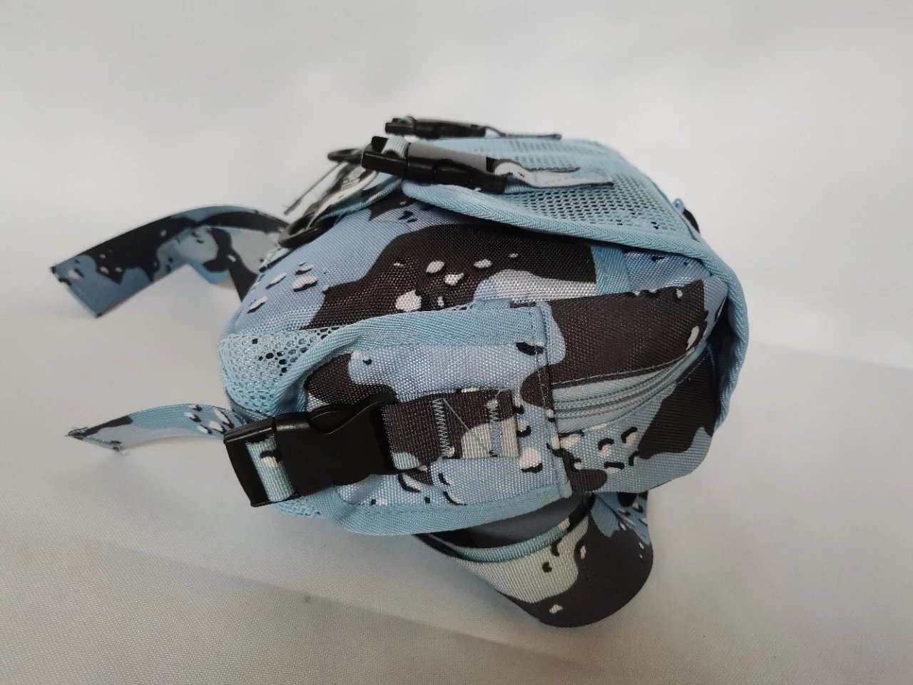 Supreme Mesh Utility Belt Bag Light Blue Camo Crossbody Bag - 10
