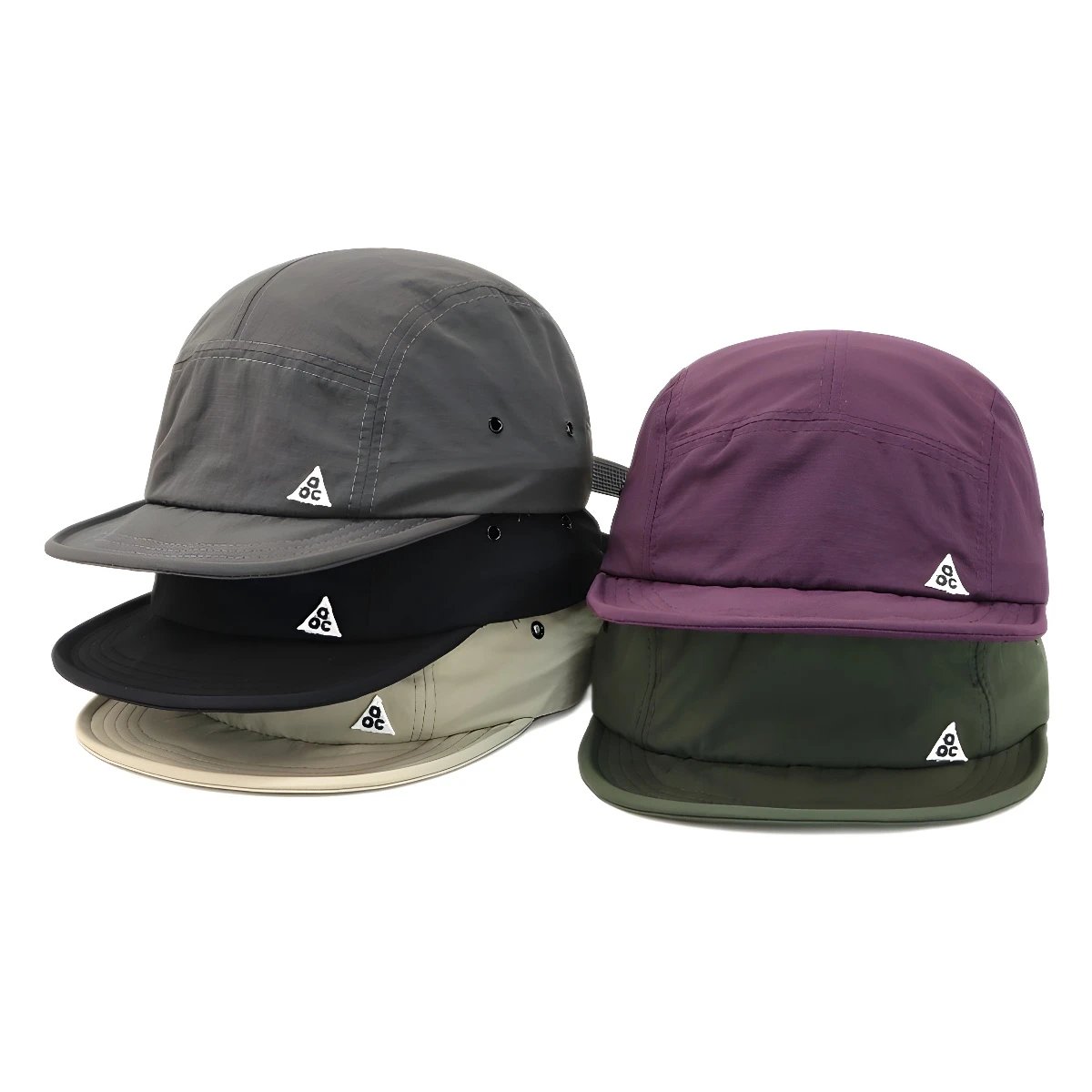 Japanese Embroidered Short Brim Cap