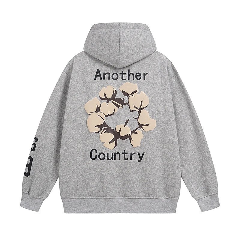 Cactus Plant Flea Market x Denim Tears Smiley Hoodie Black - 7