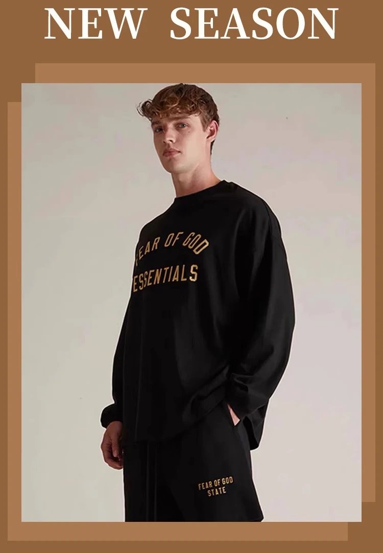 ESS Letter Print Long Sleeve T-Shirt photo 6