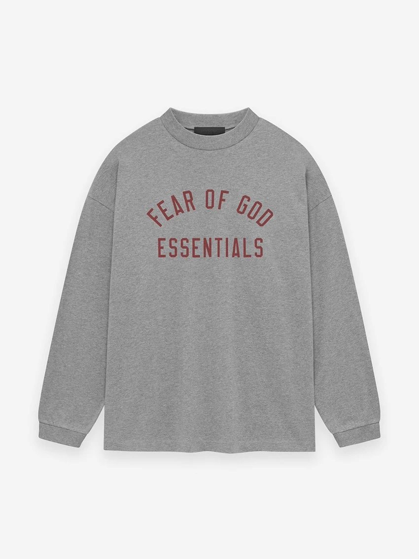 ESS Letter Print Long Sleeve T-Shirt photo 4