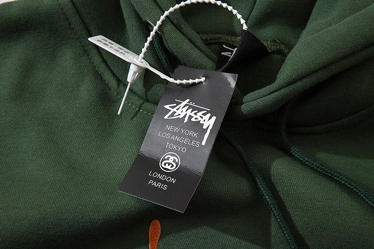 Stüssy Dice Print Hoodie Black - 7