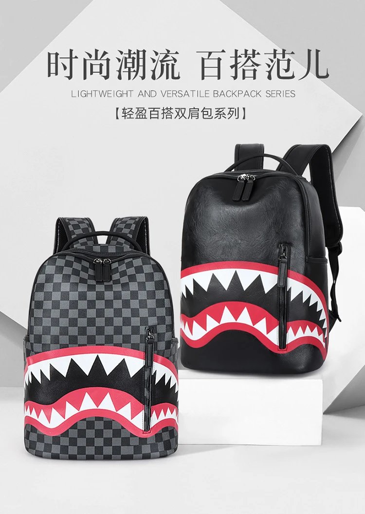 Plaid Travel Backpack photo 7