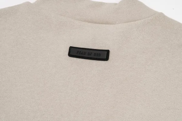 Fear of God Essentials Arch Logo Black Crewneck Sweatshirt - 47