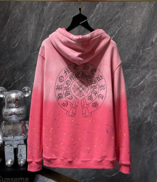 Chrome Hearts Cross Motif Hoodie White - 31