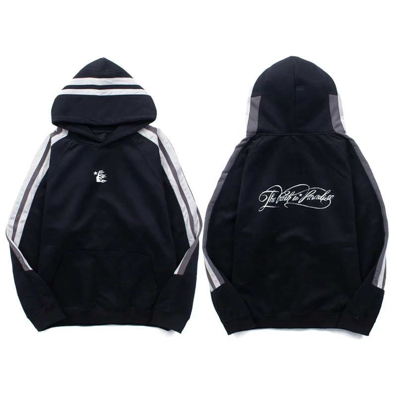 Hellstar Sports Flame Logo Hoodie Black Pink - 27