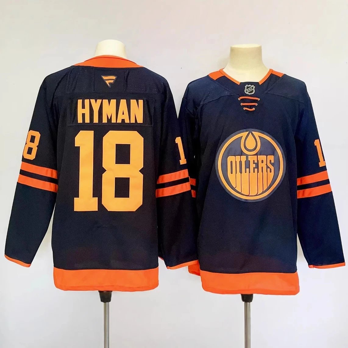 NHL Oilers Hockey Jersey