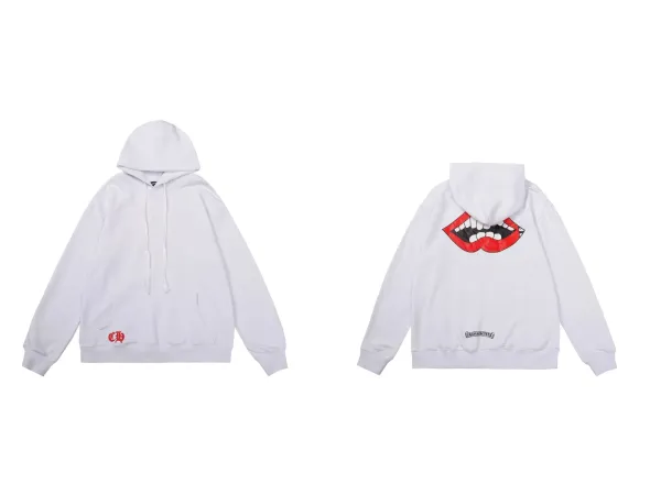 Chrome Hearts Cross Embroidered Black Hoodie - 19