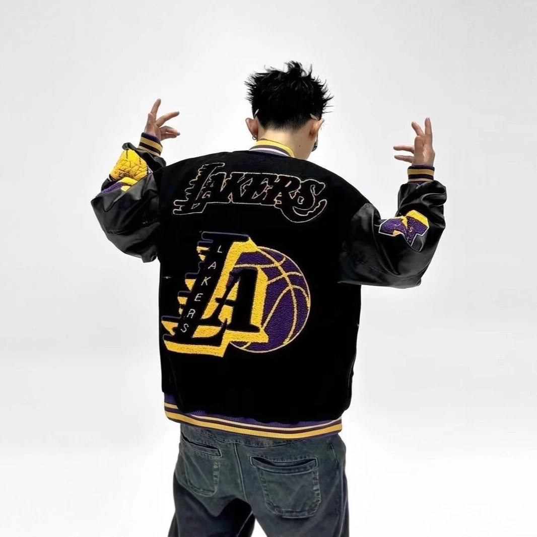 Heavy Embroidery Vintage Bomber Jacket