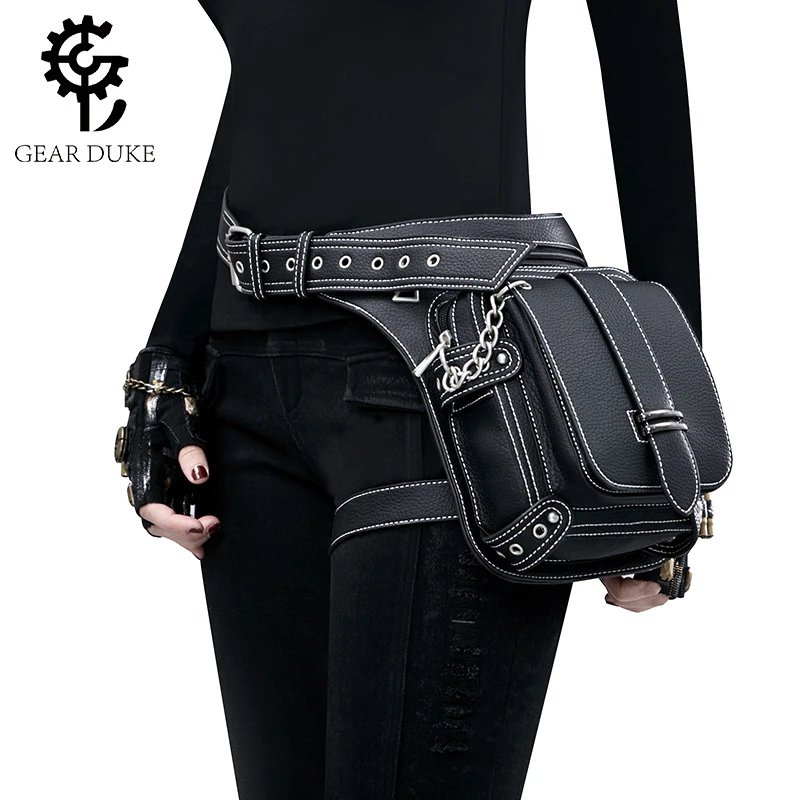 Steampunk Utility Crossbody Bag