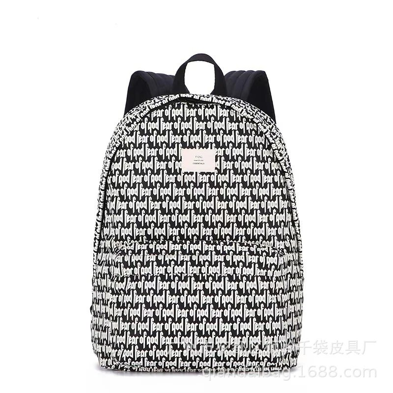 FOG Printed Backpack