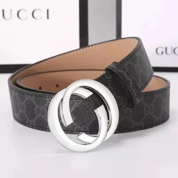 Gucci GG Marmont Belt Black Leather - 1