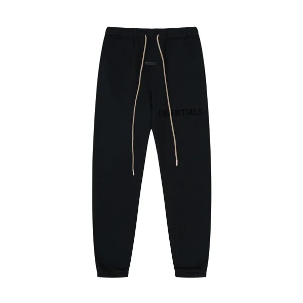 Fear of God Essentials Arch Logo Black Crewneck Sweatshirt - 29