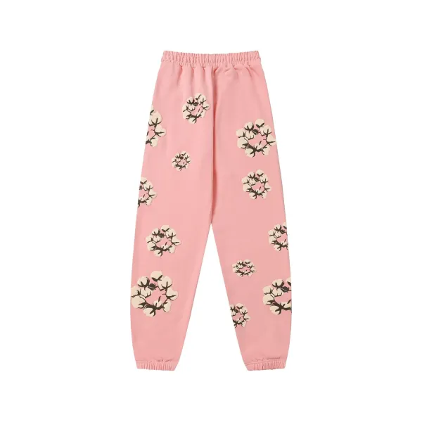 Gucci Cotton Poppy-Print Sweatpants Red - 30