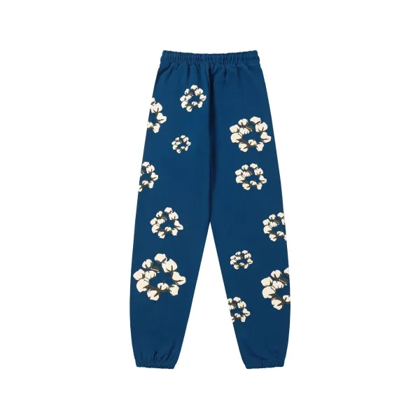 Gucci Cotton Poppy-Print Sweatpants Red - 38