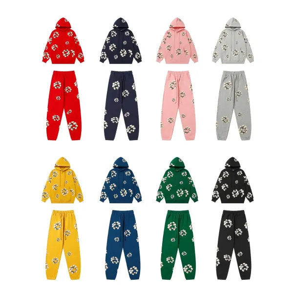 Gucci Cotton Poppy-Print Sweatpants Red - 2