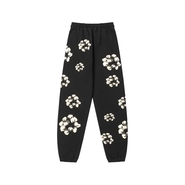 Gucci Cotton Poppy-Print Sweatpants Red - 24