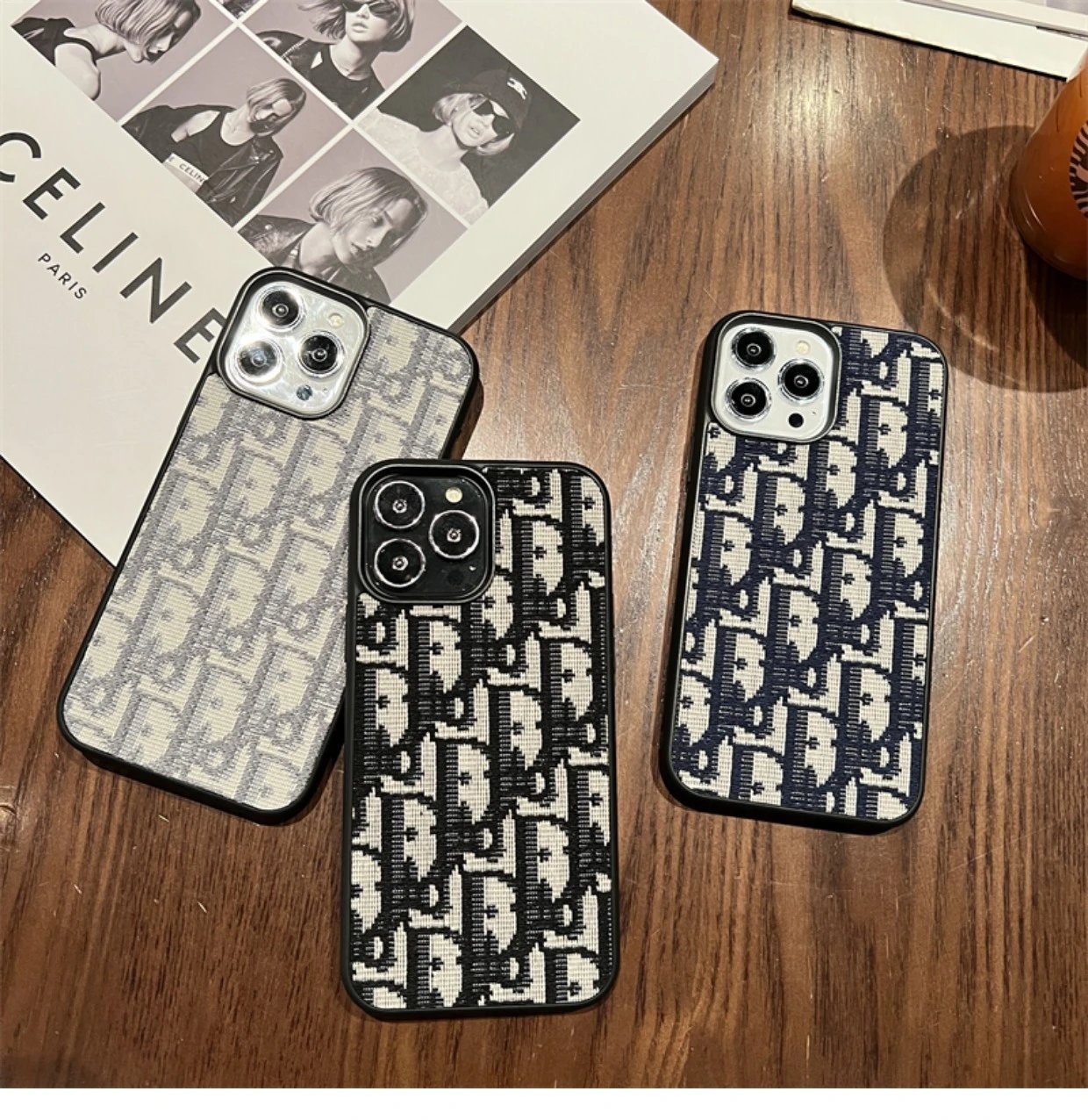 Dior Fabric iPhone Phone Case photo 7