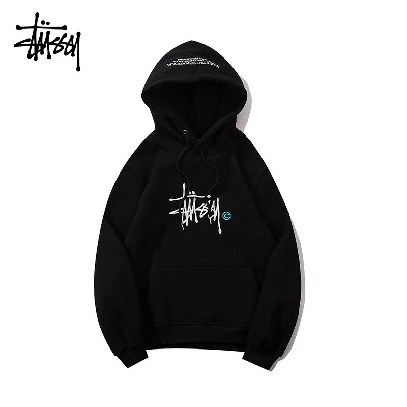 Stussy Embroidered Fleece Hoodie photo 4