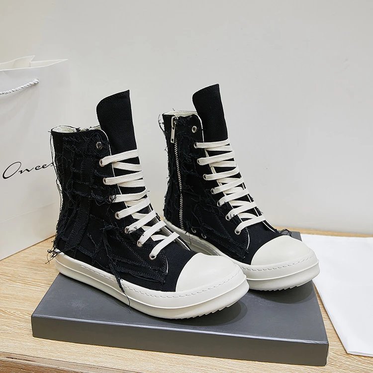 RO Spring/Summer High-Top Durable Canvas Sneaker