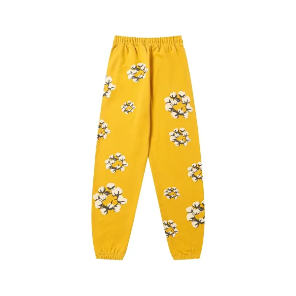 Gucci Cotton Poppy-Print Sweatpants Red - 31