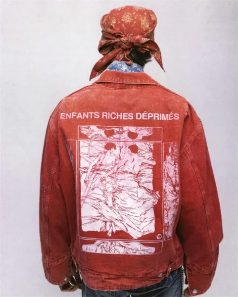 E.R.D. Distressed Red Workwear Jacket - 6