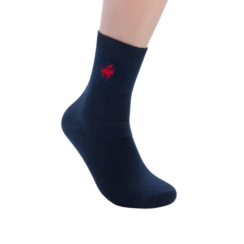 Pima Cotton Mid Crew Commute Socks photo 2