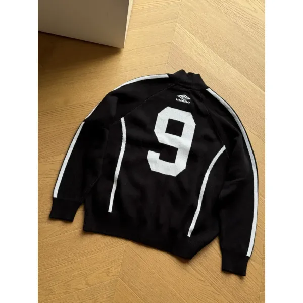 Umbro Number 9 Knit Jersey Black - 1