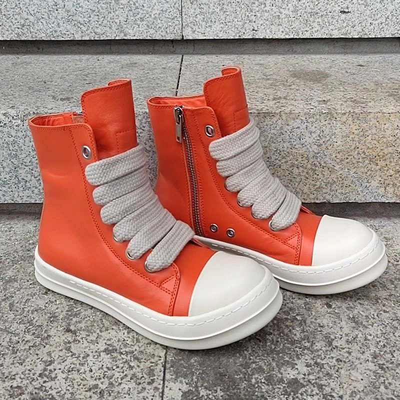 High-Top Canvas Sneaker