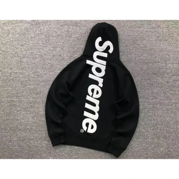 Supreme Box Logo Hoodie Black - 1