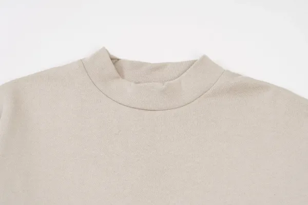 Fear of God Essentials Arch Logo Black Crewneck Sweatshirt - 46