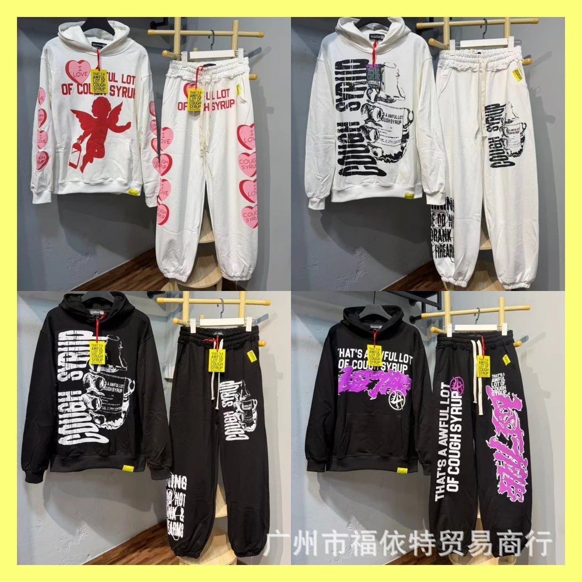 Hooded Sweatshirt Set Winter