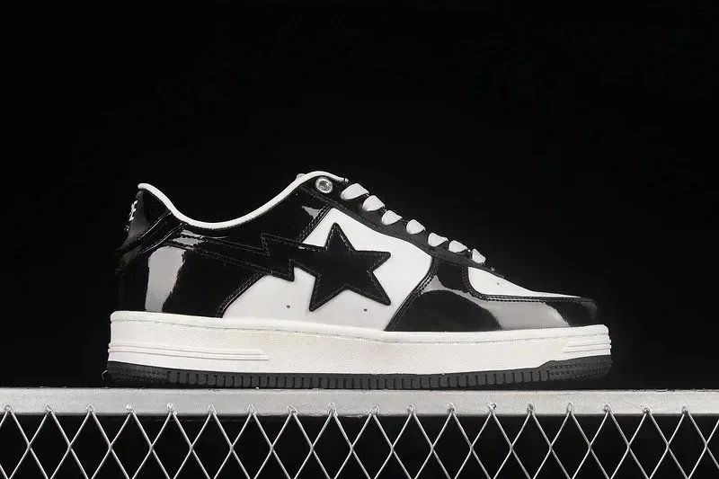 A Bathing Ape Bape Sta Camo White Sneakers - 6