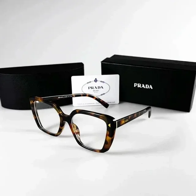 Prada Eyewear Sunglasses with round or geometric metal frames product detail image 12