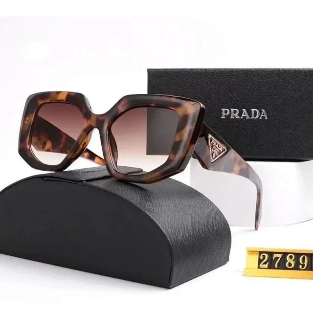 Prada Eyewear Sunglasses with round or geometric metal frames product detail image 29