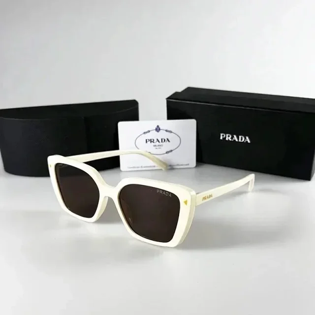 Prada Eyewear Sunglasses with round or geometric metal frames product detail image 15