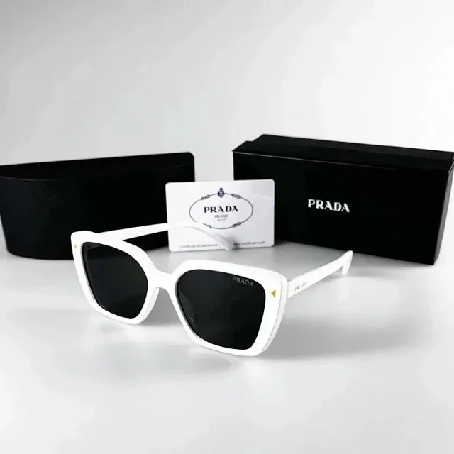 Prada Eyewear Sunglasses with round or geometric metal frames product detail image 16
