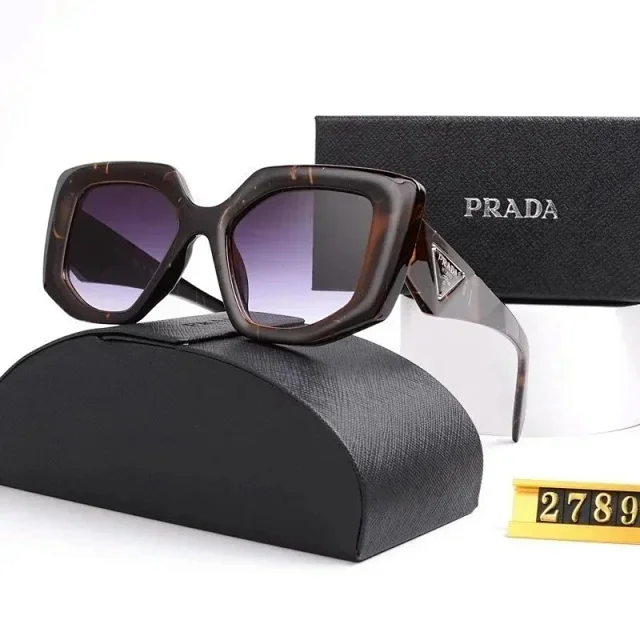 Prada Eyewear Sunglasses with round or geometric metal frames product detail image 27