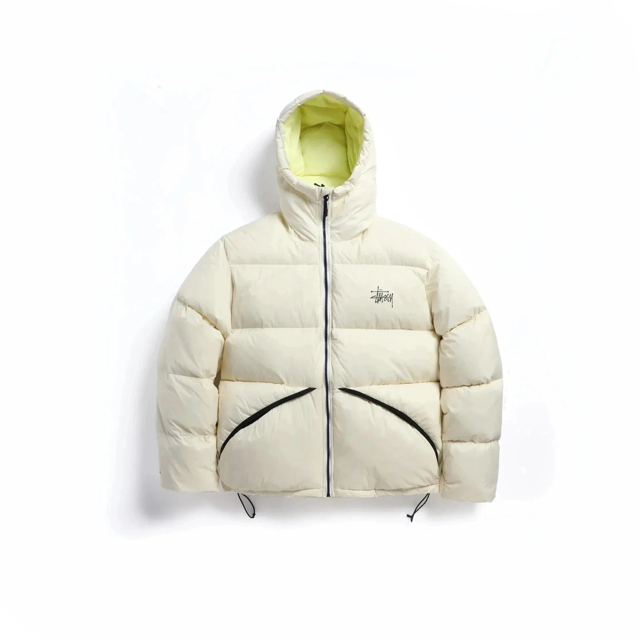 Stüssy Hooded Puffer Jacket with Contrast Lining product photo 3