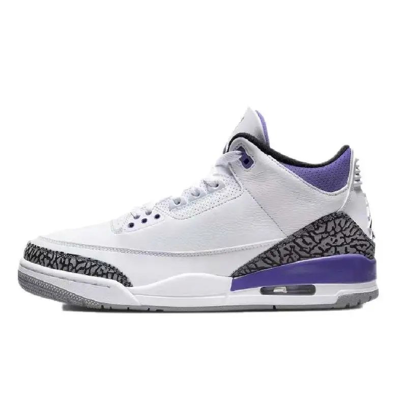 Air Jordan 3 'White/Purple'